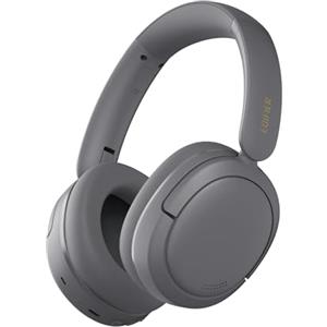 Edifier W800BT SE Cuffie Wireless Over Ear Bluetooth 5.4- Cancellazione del Rumore delle Chiamate AI - 45Ore - Ricarica Rapida - Modalità Gioco - Pieghevole - Nero (W800BT SE, Grigio)