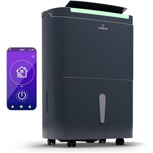 KLARSTEIN Deumidificatore Smart, Deumidificatore Casa per Muffa e umidità Silenzioso, Deumidificatore Purificatore Aria IOT, Deumidificatore Elettrico per Camera da Letto 40L per Stanze da 35-45 m²