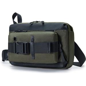 SPAHER Borsa a Tracolla da Uomo,Piccola Borsa a Tracolla da Uomo,Borsa a Tracolla Impermeabile,Zaino per Lavoro,Sport All'Aperto,Escursionismo,Campeggio,Viaggi,Giugnolv