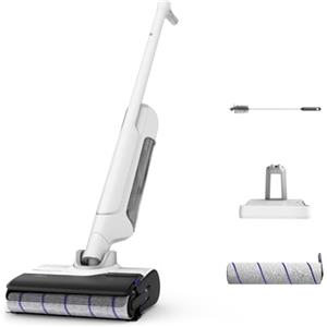 Rowenta X-Clean 10, Lavapavimenti Senza Fili, Autonomia 60', Tecnologia Smart, Assistente Vocale, Autopulizia e Asciugatura, Doppio Serbatoio Solido/Liquido, Tutti i Pavimenti, Pulizia Bordi, GZ7540