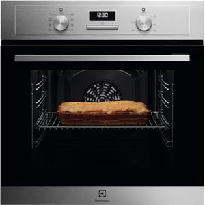 Electrolux Serie 600 Forno da Incasso a Vapore Multifunzione, Capacità 65 L, OED3H00BX, Pizza, SteamBake, Pulizia AquaClean, 670 x654x635 mm. Inox, Classe A