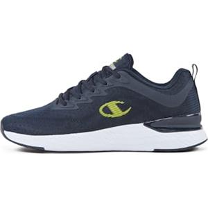 Champion Bold Base Low, Sneakers Uomo, Blu Marino/Limone (BS502), 47.5 EU