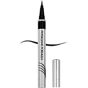 Physicians Formula - Eye Booster Waterproof Ultra-Fine Liquid Eyeliner - Eyeliner Waterproof ad Applicazione Fluida e Asciugatura Rapida, Rafforza e Nutre le Ciglia - Vegan - Blackest Black - 20 g