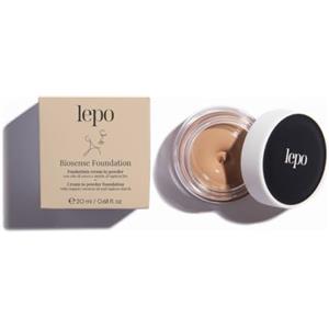 LEPO | Fondotinta Cream to Powder BioSense N. 02 Nude, con Olio di Cocco e Amido di Tapioca Bio, Pelle levigata e Idratata Tutto il Giorno