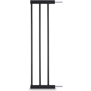 hauck Estensione da 21 cm per Cancelletto per Bambini, Nero - Compatibile con Clear Step 2, Open N Stop 2, Open N Stop KD, Stop N Safe 2, Clear Step Autoclose 2, Montaggio a Pressione - Metallo