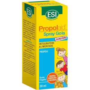 ESI Propolaid Propolgola Spray Junior 20ml - Integratore Alimentare alla Propoli Gusto Fragola per Bambini