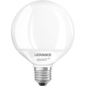 LEDVANCE Lampada Smart LED con Wifi, base E27, dimmerabile, colore della luce variabile (2700-6500K), forma a globo, opaco, controllabile con Alexa, Google e App, 1 confezione