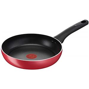 Lagostina Cucina Mediterranea Padella Antiaderente in Alluminio Ø 24 cm, Pentola Induzione, Gas e Forno, Rivestimento Titanium Easy, Manico Ergonomico in Bakelite