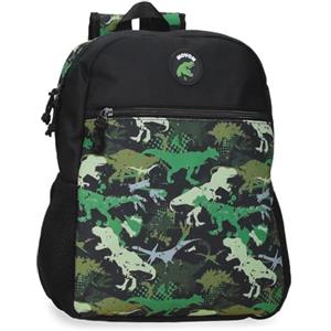 Movom Raptors Zaino Scuola Nero 27x33x11 cm Poliestere 9,8L, Nero, Zaino scuola