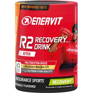 Enervit R2 Recovery Drink Gusto Arancia 400 g - Integratore Energetico per il Recupero Sportivo