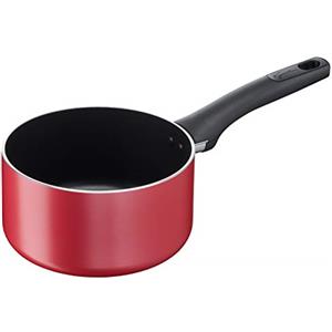 Lagostina Cucina Mediterranea Casseruola Fonda Antiaderente in Alluminio Ø 18 cm, con Indicatore Cottura Thermo-Signal, Manico Ergonomico in Bakelite