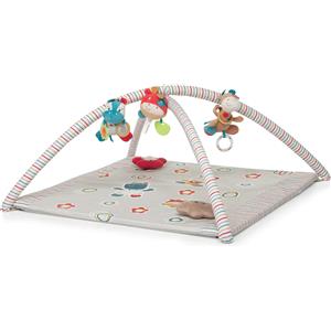 Foppapedretti Tappeto Gioco Trainer con Palestrina - Stimolante e Morbido per Neonati