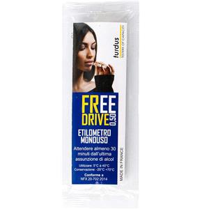 UNIUS Srl TURDUS ETILOMETRO MONOUSO FREEDRIVE