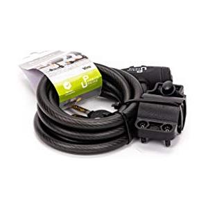 Urban Prime E- Lock, Lucchetto monopattini elettrici Unisex Adulto, Nero, Taglia Unica