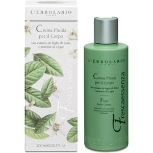 L'Erbolario Frescaessenza Crema Fluida Corpo 200ml - Idratante e Tonificante con Fragranza Agrumata