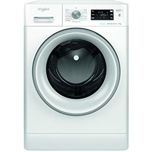 Whirlpool FFB 846 SV IT- Lavatrice 8 kg Libera Installazione, Carica Frontale. Centrifuga 1400 Giri Al Minuto. Larghezza 59,5cm, Profondità 63,0cm, Altezza 84,5cm, Classe Energetica A