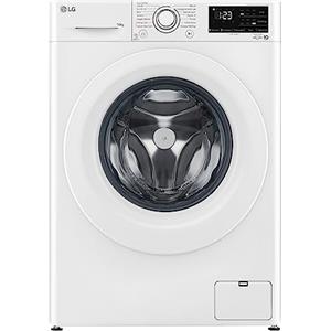 LG AI DD F4WV310S3AA Lavatrice Classe A, 10,5kg, Carica Frontale, 1400 giri/min, Serie V3, Lavaggio a Vapore, Motore Inverter Direct Drive, Smart Diagnosis, Libera installazione, Bianca