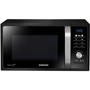 Samsung MG23F301TCK/ET Forno a Microonde Grill a libera installazione Healthy Cooking, Microonde + Grill 800 W + 1200 W, 23 L, Nero, 48.9 x 27.5 x 39.2 cm