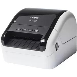 Brother QL-1100 - Stampante per etichette professionale di grandi formati, USB, fino a 4'', 300 x 300 DPI, velocità di stampa fino a 110 mm/s