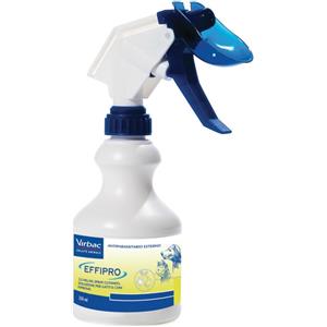 VIRBAC Effipro Spray Antiparassitario 250ml - Trattamento per Cani e Gatti contro Pulci, Zecche e Pidocchi