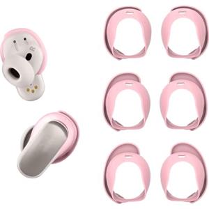 Aiivioll [3 paia] Copriorecchie per auricolari Bose QuietComfort II e Bose QuietComfort Ultra (2023), in silicone antiscivolo, accessori lavabili (Rosa)