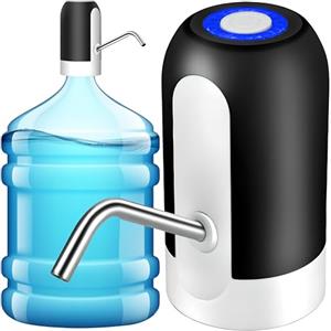 Retoo Distributore d'acqua Automatico pompa per bottiglie d'acqua, distributore di acqua per bottiglie caricatore USB elettrico pompa erogatore acqua potabile per campeggio cucina ufficio barbecue