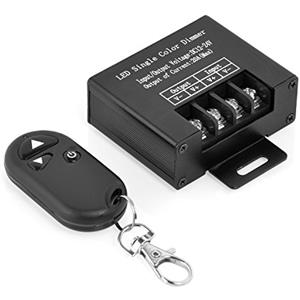 Neuftech - Led Dimmer wireless Telecomando per Strisce LED Luce Monocolore - 12V /24V 20A max