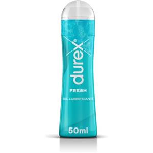 Reckitt Durex Fresh, Lubrificante Sessuale Intimo, Gel Lubrificante Durex a Base d'Acqua, Effetto Fresco, 50 ml