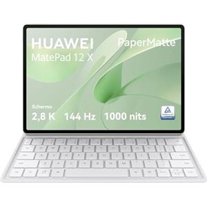 HUAWEI MatePad 12 X Tablet, Display PaperMatte da 12 pollici, Risoluzione 2,8K, Frequenza di Aggiornamento 144 Hz, 12+256GB, con Tastiera, App GoPaint, NearLink, Batteria da 10.100 mAh, Verde