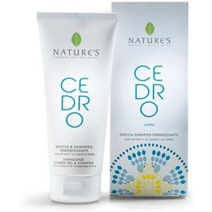 Bios Line Cedro Uomo Doccia Shampoo Energizzante 200ml - Formula Vegetale con Cedro e Mirto