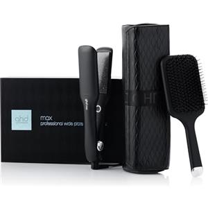 ghd Max Gift Set Natale - Include piastra con lamelle larghe, spazzola e custodia resistente al calore - Piastre più larghe per uno styling veloce, senza crespo - Per capelli lunghi, folti e ricci