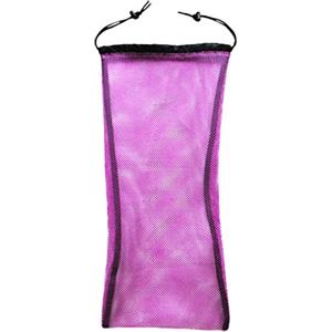 Courtieyeardceastea Borsa a rete con coulisse per attrezzatura da snorkeling pinne subacquee maschera viola