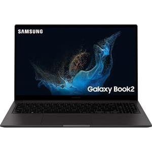 SAMSUNG Galaxy Book2 Laptop, Ultrafino, 15.6'' FHD LED, Intel Core i5 di dodicesima generazione, Intel Iris Xe, RAM 16GB LPDDR4x, 512GB NVMe SSD, Windows 11 Home