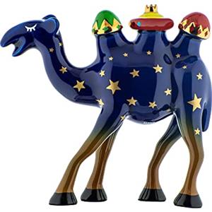 Alessi Statuina per Presepe di Design Trin, Multicolore, Standard