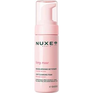 Nuxe Very Rose Mousse Leggera Detergente Viso 150 ml - Deterge e Lenisce senza Seccare