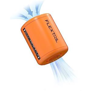 FLEXTAILGEAR Tiny Pump2 X Pompa ad aria elettrica portatile 4kPa, con batteria da 1300 mAh e luce LED,USB ricaricabile,Gonfiabile e Pompabile,per Materasso,piscina,sacchetti sottovuoto