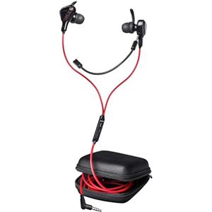 Trust Gaming GXT 408 Cobra Auricolari con Microfono, Cuffie Gaming In-Ear, Jack 3,5 mm, Cavo Adattatore per PC, Cuffiette Multipiattaforma per Computer, Console, Laptop, Telefono, Tablet - Nero