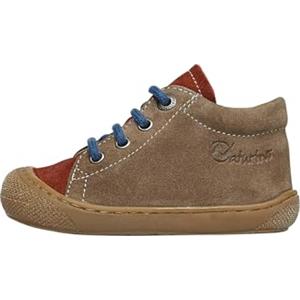 Naturino Scarpe Primi Passi in Suede con Stampa Dinosauri, Navy 24