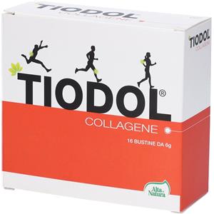 ALTA NATURA-INALME Srl Tiodol Collagene 16 Bustine da 6g - Integratore Alimentare di Collagene Idrolizzato