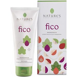 Nature's Fico Bagnodoccia 200ml - Deterge Delicatamente con Estratti Bio di Fico e Cardamomo