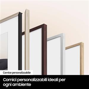 Samsung Lifestyle TV QE32LS03CBUXZT The Frame QLED Full HD, Smart TV 32'' Matte Display, OTS Lite, Black 2023