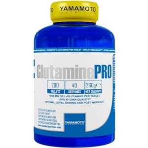 Generico Yamamoto GlutaminePro 200 compresse - glutammina quality Ajinomoto Ajipure (certificata)