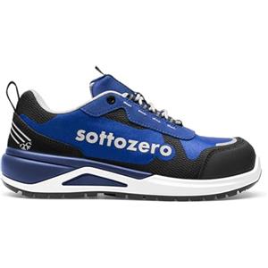 Sottozero Work SOCIM Jet S1PS ESD Scarpe Lavoro Antinfortunistiche Basse, Uomo/Donna, Antiperforazione, Suola Leggera in PU (Blu, Sistema Taglie Calzature EU, Adulto, Uomo, Numero, Media, 39)