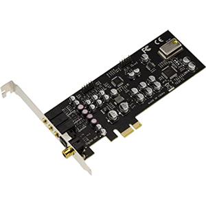 KALEA-INFORMATIQUE Scheda audio HIFI HD 7.1 24-bit 192KHz 100db su slot PCIe con chipset Cmedia OXYGEN CM8828 / CM9882A - ALTO e BASSO PROFILO