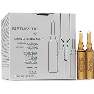 Medavita, Lotion Concentrée, Trattamento Intensivo Anticaduta Super, pH 3.5, 12 fl x 7ml