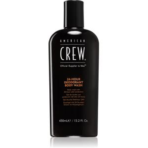 American Crew Classic Bagnoschiuma Deodorante 24 Ore - 450 ml con Olio di Tea Tree e Menta Piperita
