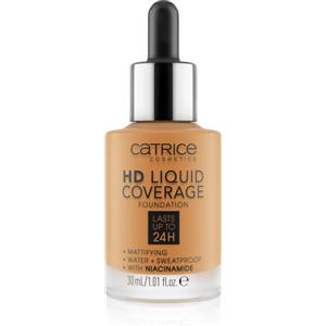 Catrice HD Liquid Coverage Fondotinta Opacizzante 30 ml - Alta Coprenza, Waterproof e Anti-Sudore