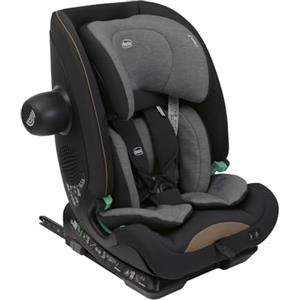 Chicco Seggiolino Auto Seat&Go I-Size Posh Black - Isofix, per Bambini da 76 a 150 cm, con Recline Plus System e Imbottitura Extra
