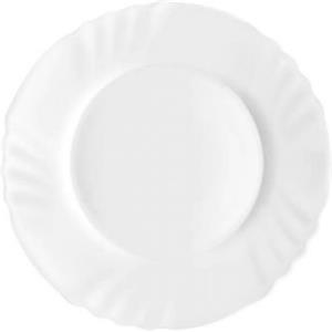 Bormioli Rocco Set di 6 Piatti per Frutta Ebro in Vetro Bianco da 20 cm