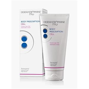 DERMATROPHINE PRO - Body Prescription Cell - Crema Lipo Cell enzimatica corpo - Crema anticellulite forte, drenante e crema rassodante corpo contro l'accumulo dei grassi